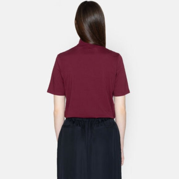 Grana Supima High Neck Tee - Picture 3 of 6